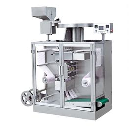 Çin Kapsül Hap Şekeri İçin Otomatik Çift Alüminyum Kağıt Şerit Paketleme Makinesi Tedarikçi