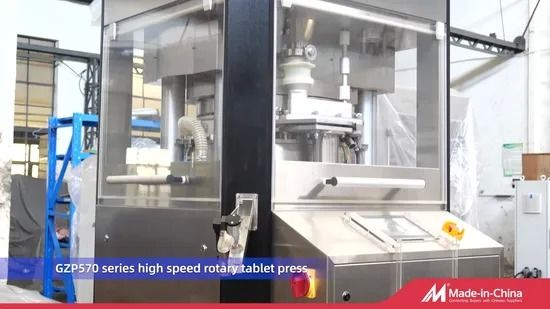 Çin Fully Automatic High Speed Rotary Tablet Press with 51 Stations 100 kN Main Pressure and 40 kN Pre-Pressure Tedarikçi