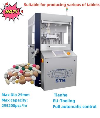 Çin TIANHE Pharmacy Medicine EU tooling High Speed Tablet Press Full automatic control Tedarikçi