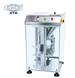 Çin TIANHE Otomatik Laboratuvar Tek yumruklı tablet baskı makinesi 3600 Pcs / saat Tedarikçi