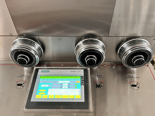TIANHE ZP24 Efervesan Toz Döner Tablet Pres Makinesi 25mm Çap Tedarikçi