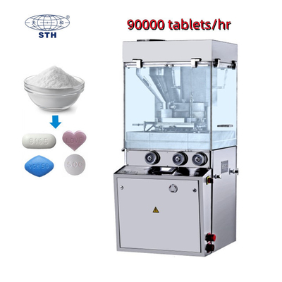 TIANHE Gıda Malzemeleri Vitamin Tozu Rotary Tablet Baskı Makinesi Özel Tedarikçi