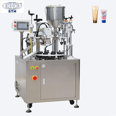 TIANHE Yarım Otomatik Şampuan Plastik Tüp Doldurma Mühürleme Makinesi Hız 30 Tüp/dakika Tedarikçi