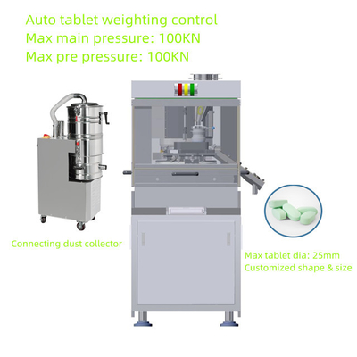 TIANHE 370 Serisi Rotary Tablet Baskı Makinesi Otomatik Ağırlık Motoru 11KW Tedarikçi