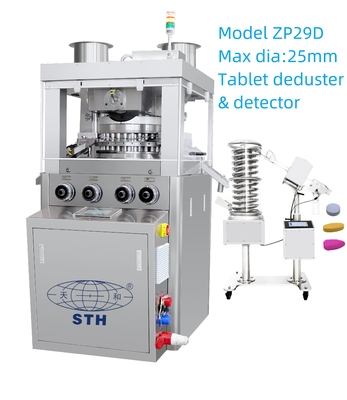 TIANHE 29D Rotary tablet press machine 25mm effervesent/milk/candy tablet Tedarikçi