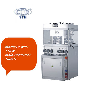 GZP55 High Speed Rotary Tablet Press Machine with 100kN Main Pressure 20kN Pre-Pressure and 396000PCS/H Production Capacity Tedarikçi