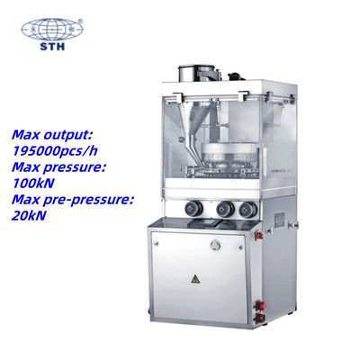 50 Stations High Capacity Rotary Tablet Press with 195000 PCS/H Output and 24h Online Support Tedarikçi