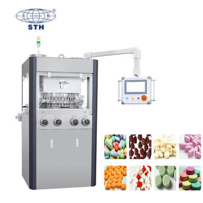 25mm Tablet Automatic Rotary Tablet Press Machine with 100kN Pressure and 40r/min Turret Speed Tedarikçi