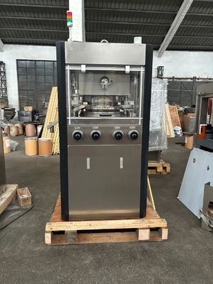 25mm Tablet Otomatik Döner Tablet Pres Makinesi, 100kN Basınç ve 40 dev/dak Kafa Hızı Tedarikçi