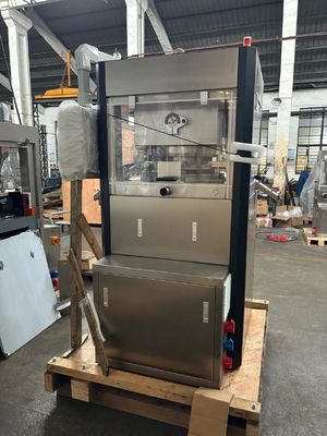 25mm Tablet Automatic Rotary Tablet Press Machine with 100kN Pressure and 40r/min Turret Speed Tedarikçi