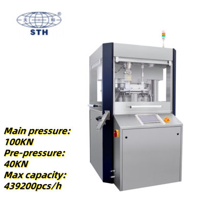 GMP 21 CFR Part 11 High Speed Tablet Press with 61 Stations and 439200 PCS/H Capacity for Pharmaceutical Industry Tedarikçi