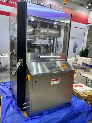 65 İstasyonlu Yüksek Hızlı Döner Tablet Presi, 40kN Ön Basınç ve 11kW Motor Gücü Tedarikçi