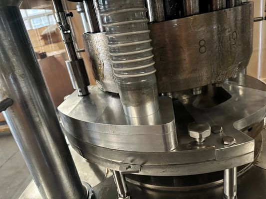 ZP11 Rotary Tablet Press Machine with 11 Stations 100 kN Main Pressure and 5.5 kW Motor Power for Pharmaceutical and Food Industries Tedarikçi