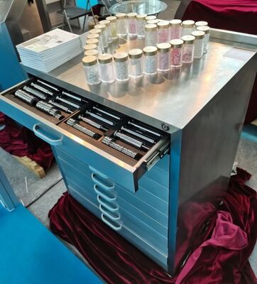 Stainless Steel Mould/Punches & Dies Storage Cabinet 10 Layer For Tablet Press Machine Tedarikçi