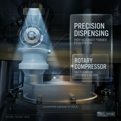 Speed Tablet Press Machine GZPK-45/55 Automatic Tablet Weight Control High-Speed Rotary Press D B Tooling Tedarikçi