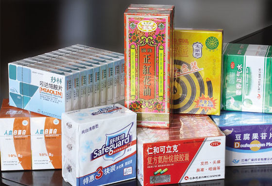 TIANHE Parfüm Kutusu Cellophane Sarma Farmasötik Paketleme Makinesi Tıbbi kutu Tedarikçi