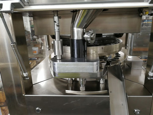 TIANHE 35 İstasyonları Güç Besleyici Farmasyalı Rotary Tablet Baskı Makinesi Tedarikçi