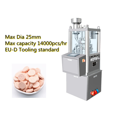 TIANHE 8 İstasyon tablet çapı 25mm Laboratuvar Tablet Baskı Makinesi D Araçlama Tedarikçi